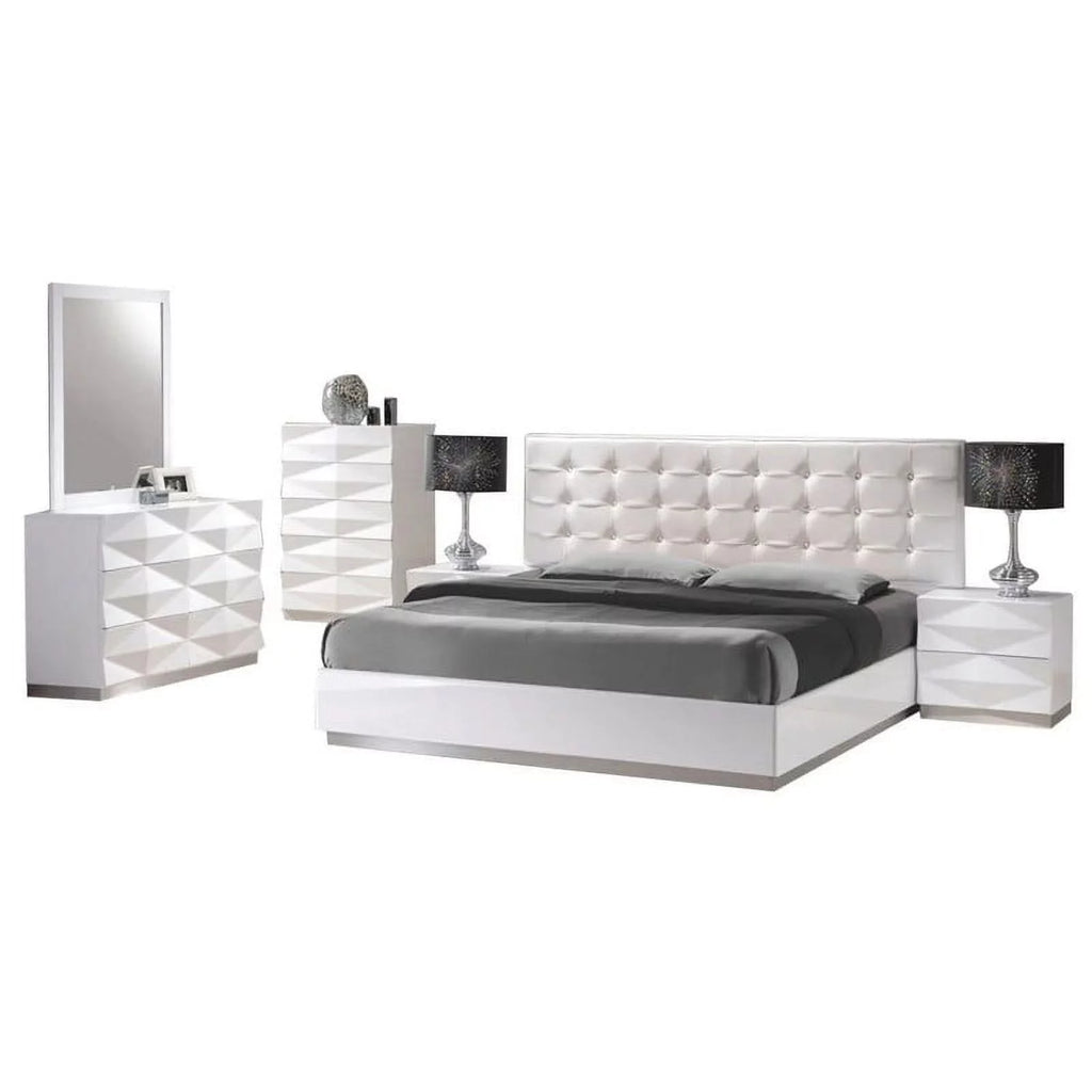 White 3-Piece Bedroom Set J75309