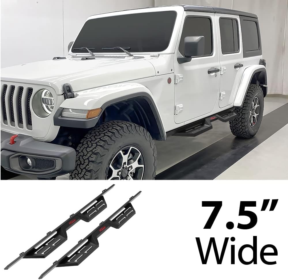 Steel Construction Drop Down Style Running Boards L23707