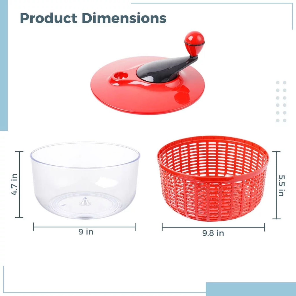 Large 5L Vegetable Salad Spinner A9759