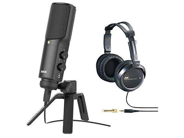 USB Condenser Microphone with Stereo Headphones G512