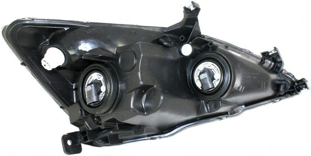 2003-2007 Honda Accord Headlight Assembly Driver Side with Bulbs V1991