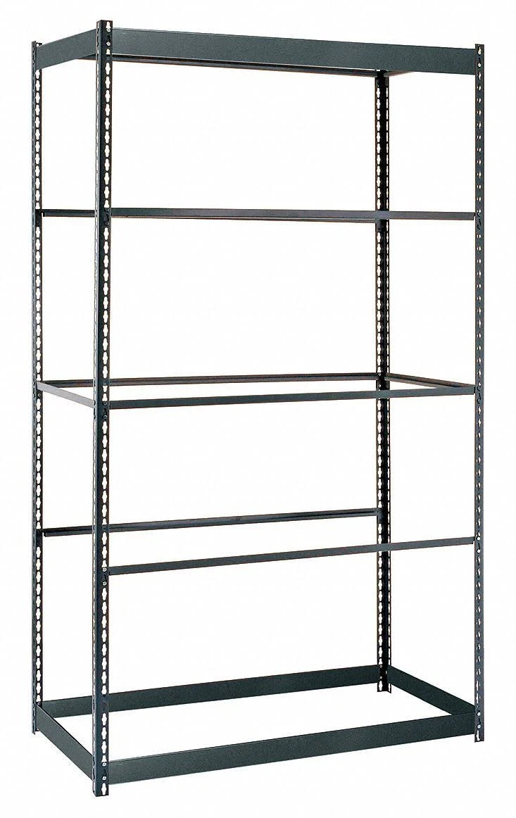 Boltless Freestanding Shelving, Gray F364