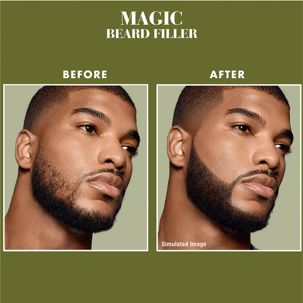 Natural Black Beard Filler X25610