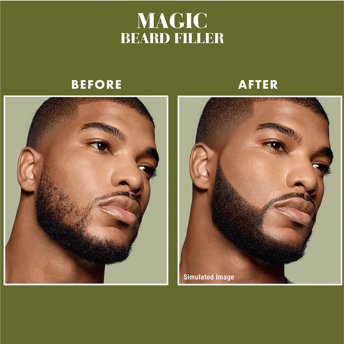 Natural Black Beard Filler X25610