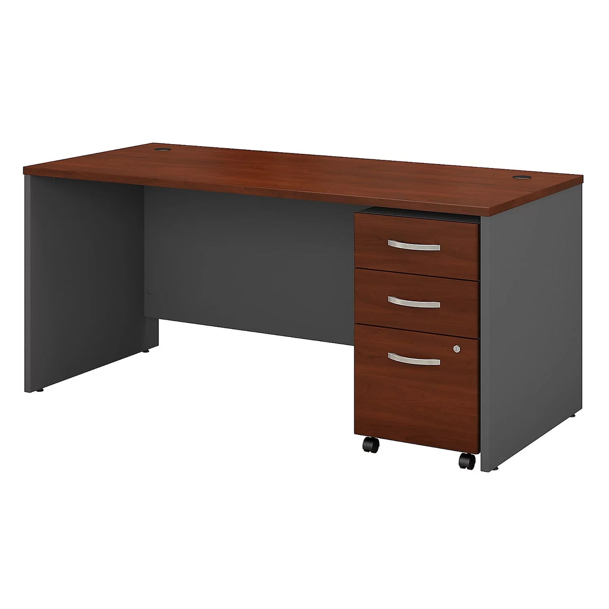 66W x 30D Office Desk with Drawers B9808