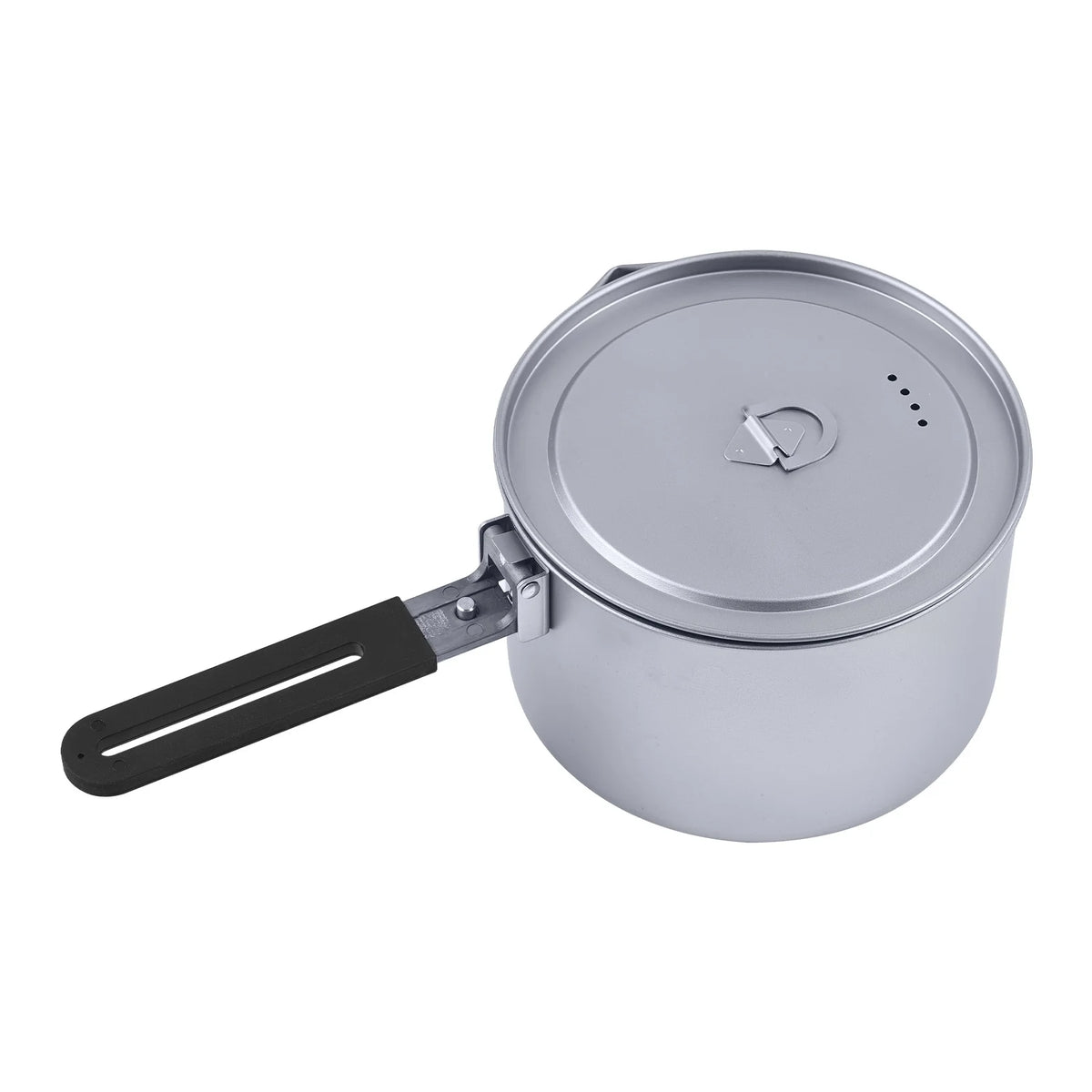 Camping Soup Pot with Lid, 2L Portable Cooking Stock Pot A737