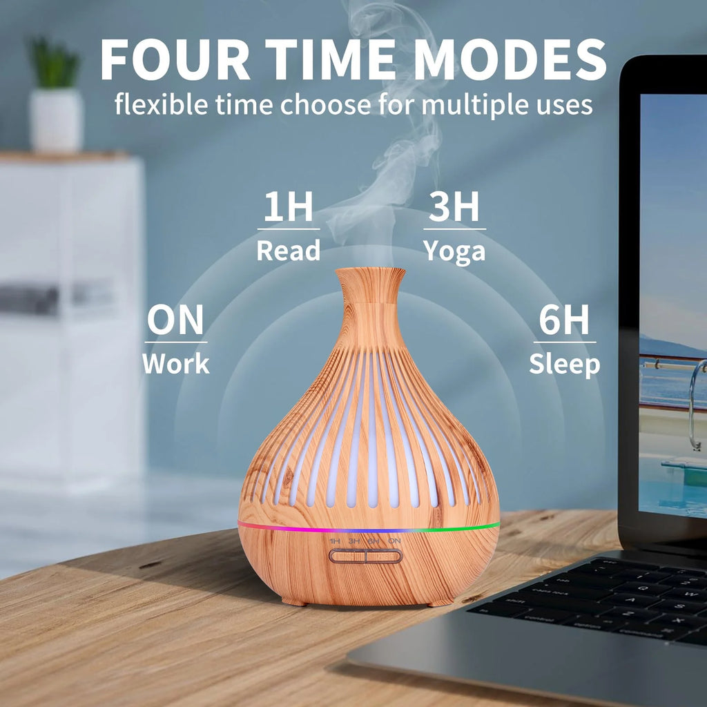 500ML Ultrasonic Diffuser with Remote Control & Timer D9570