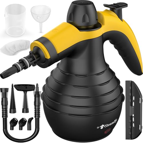 Pressurized Handheld Steam Cleaner with 10pcs Accessories A92370