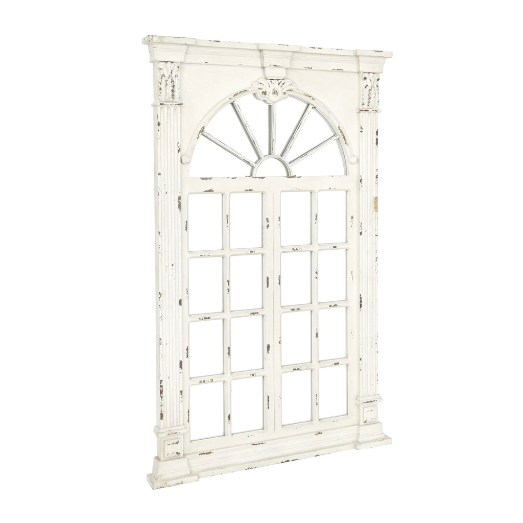 Cream Arched Wall Mirror S897