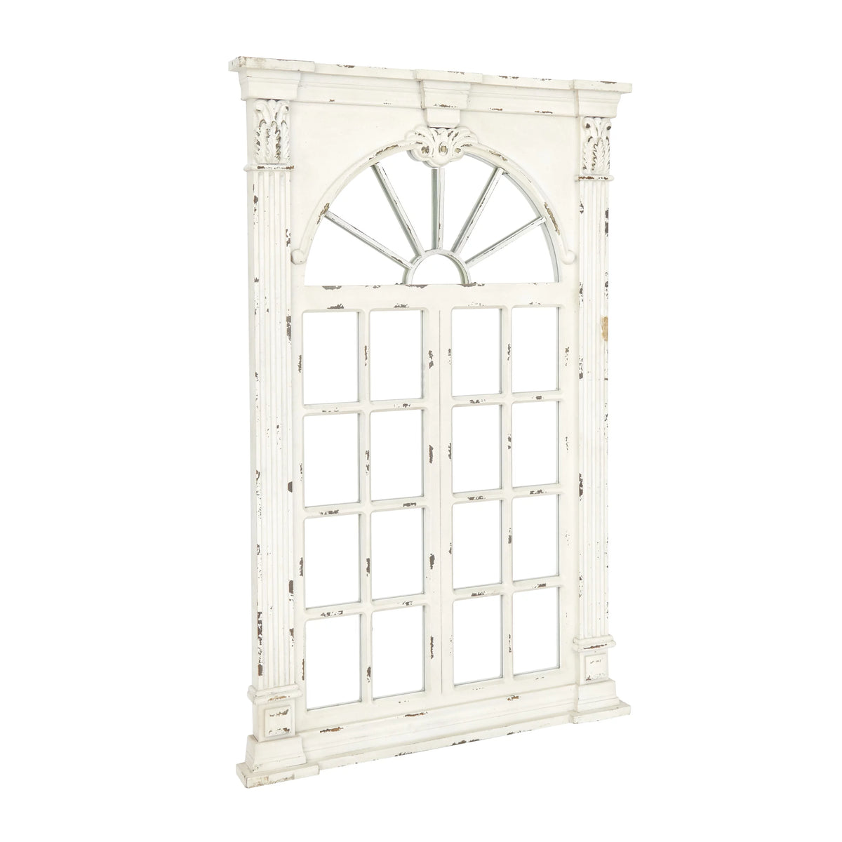 Cream Arched Wall Mirror S897