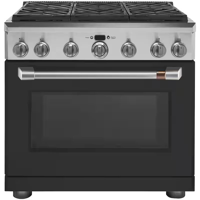 Gas Range Handle and Knob Kit in Brushed Stainless B719631