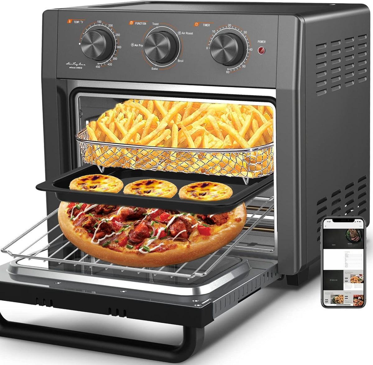24 Quart 7-In-1 Convection Air Fryer Oven Y24920