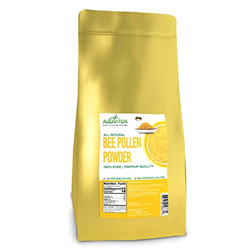 Pure Natural Raw Bee Pollen Powder 5lb Q7178