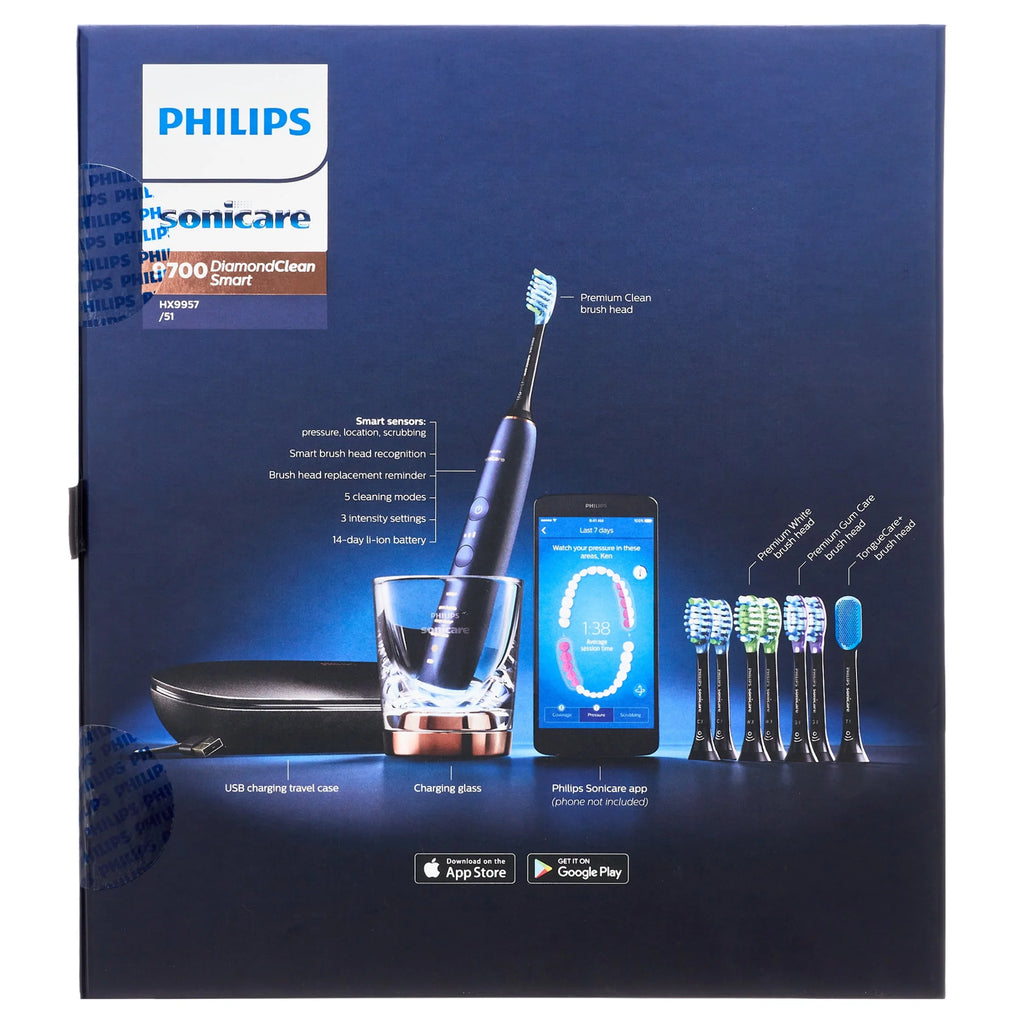 Lunar Blue Rechargeable Electric Toothbrush E559476