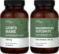 Magnesium Glycinate 500mg & Lion's Mane 120 Capsules C56760