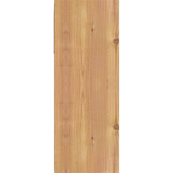 7 1/2x22W x 20x22D x 20x22H Merced Block Smooth Bracket w/ Offset Brace, Western Red Cedar D696