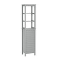 Gray Free-Standing Linen Cabinet M55782