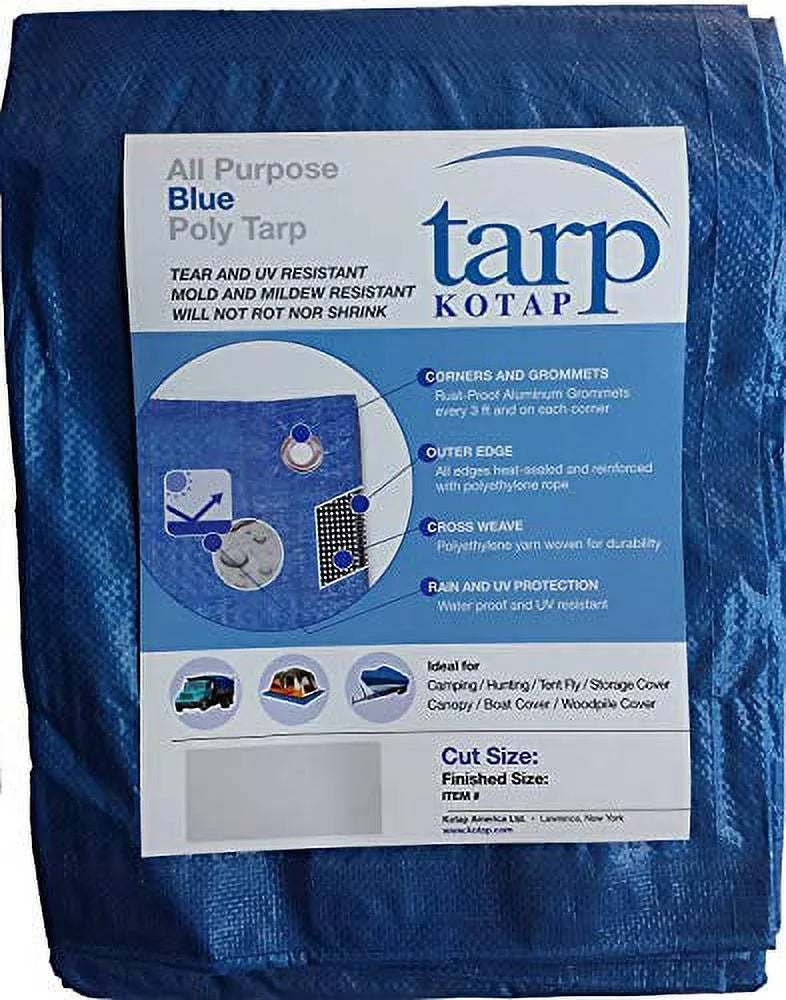 Blue Poly Tarp U959793