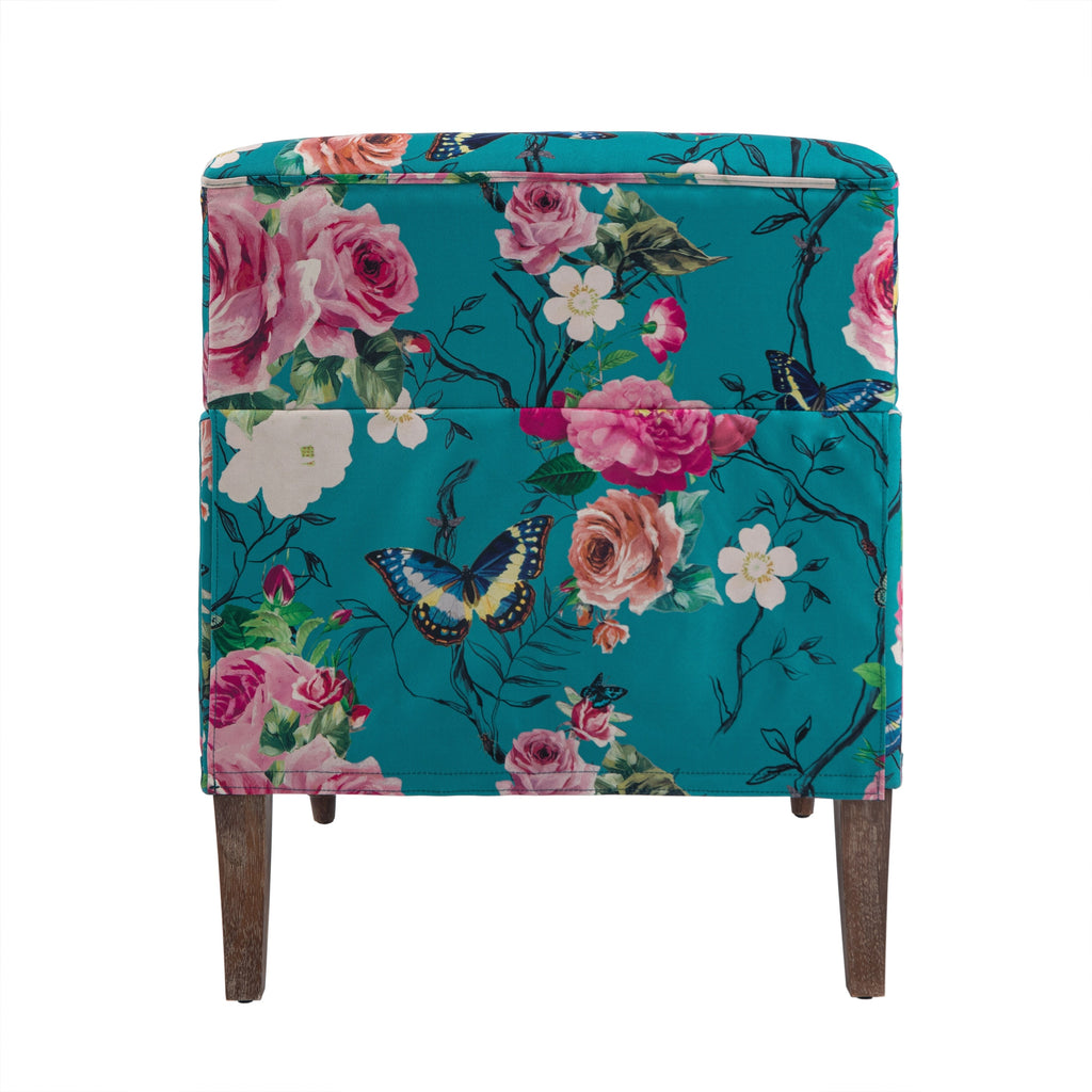 Modern Patterned Striped Accent Armchair H9639
