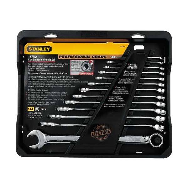 13 Piece SAE Long Combination Wrench Set S506