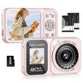 4K 64MP 18X Zoom Point and Shoot Digital Camera with 64GB TF Card P5422
