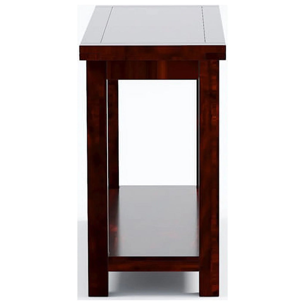 Cherry Wood 1-Shelf Console Table H673