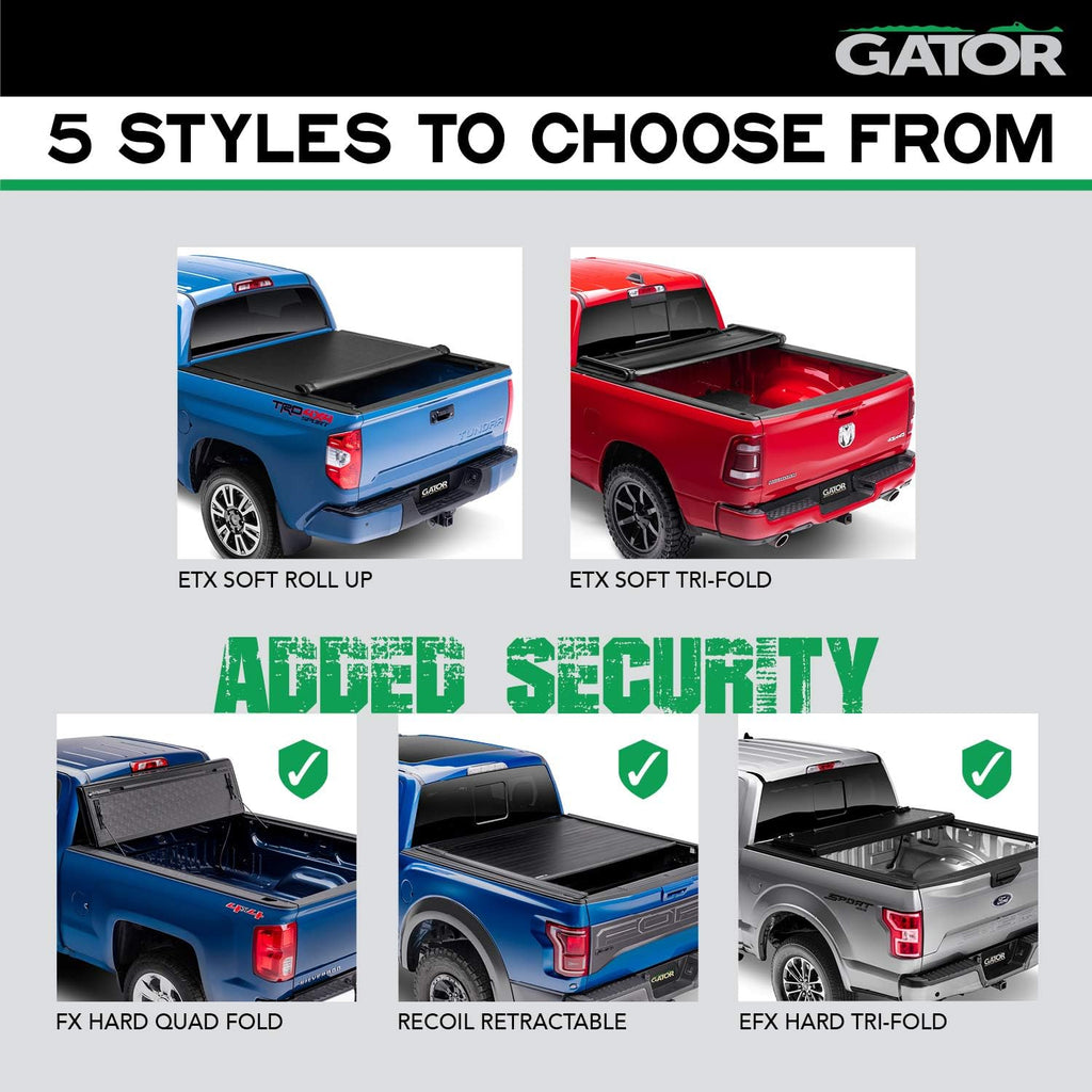 Soft Tri-Fold Truck Bed Tonneau Cover Y548623
