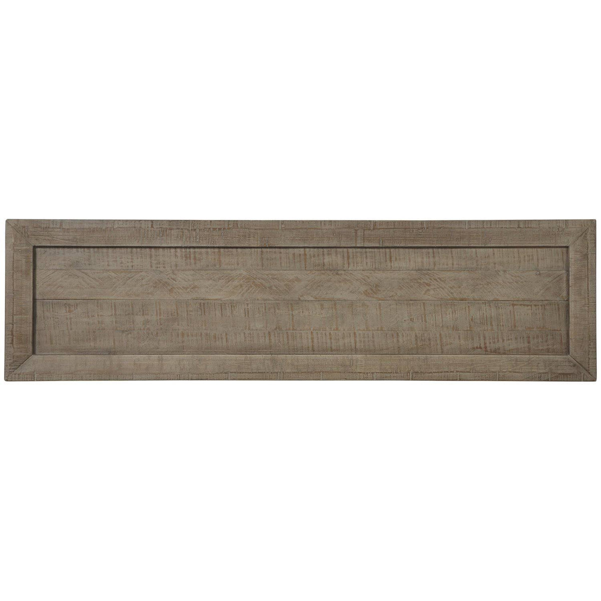 Gray Wooden Sofa Table with Metal Legs Z425610
