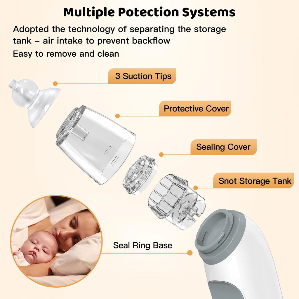 Baby Nasal Aspirator with 3 Suction Level V61796