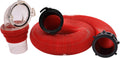 RV EZ Coupler Bayonet Sewer Kit with 10' Hose Pack of 2 V3369