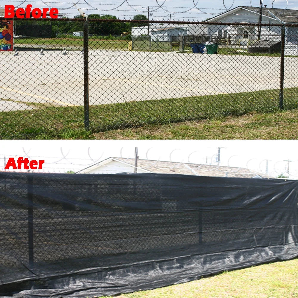 Green 6 ft. x 16 ft. 7 oz Privacy Fence Screen K129511