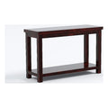 Cherry Wood 1-Shelf Console Table H673