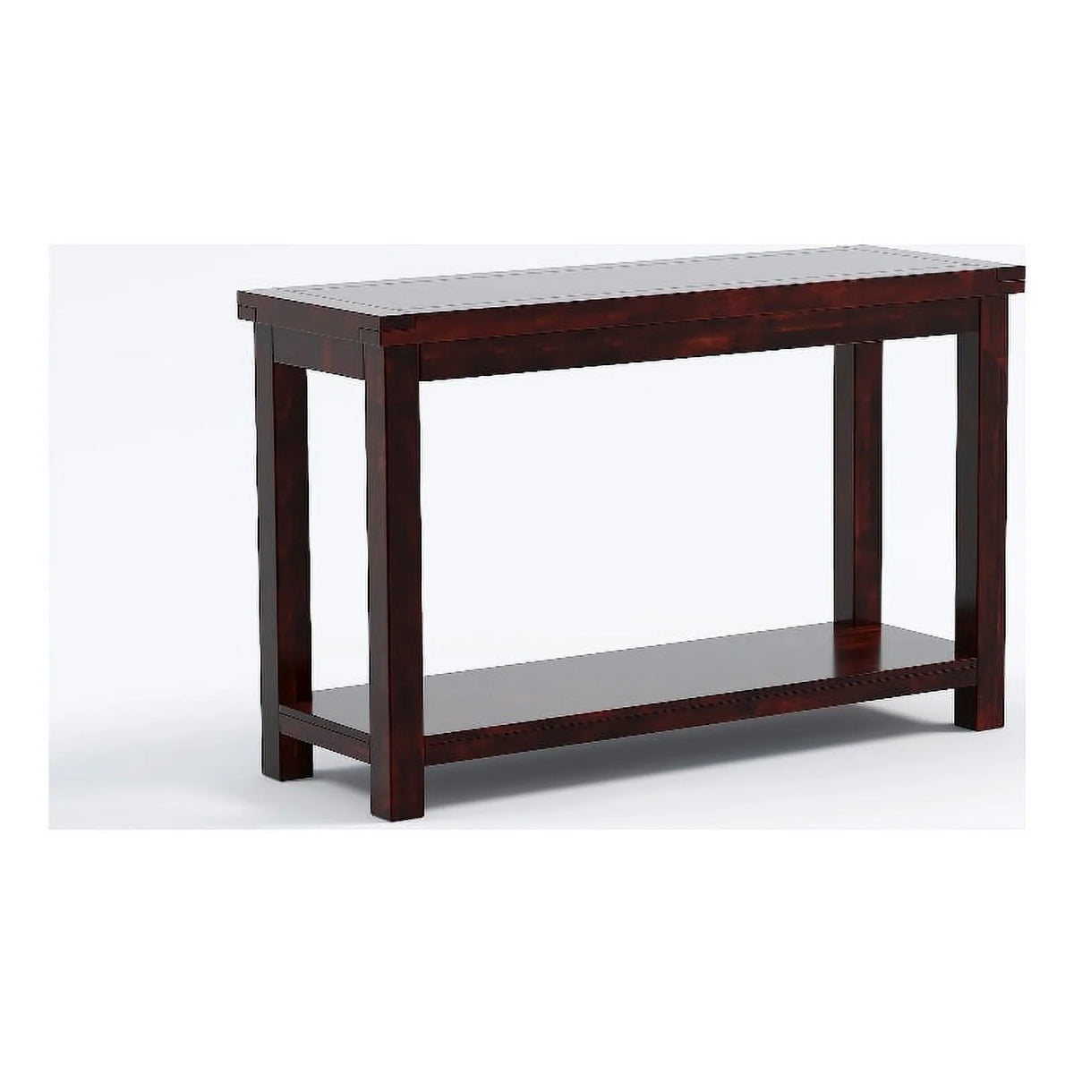 Cherry Wood 1-Shelf Console Table H673