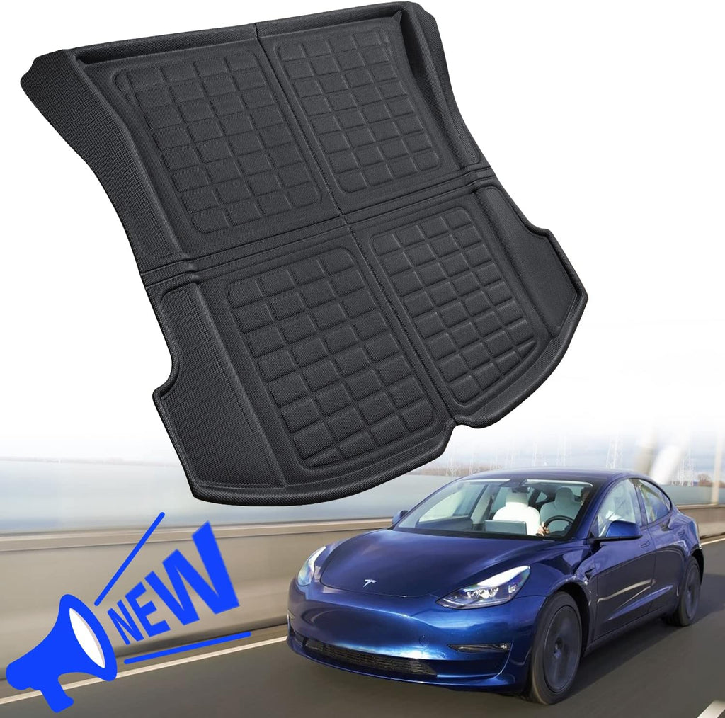 All Weather Anti-Slip Waterproof TPE Floor Mats Trunk Mat Q2225