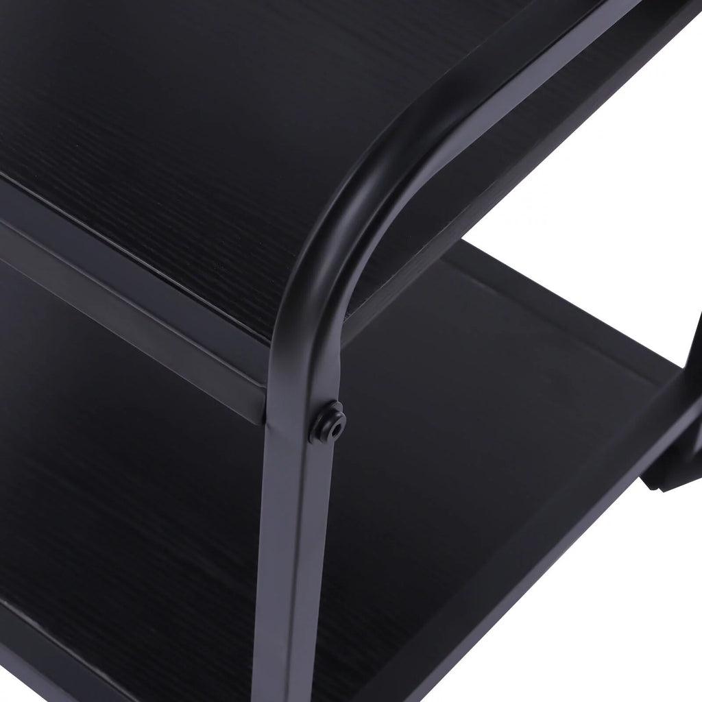 3 Tier Printer Stand Rolling Cart Storage Shelf with Wheel A17607