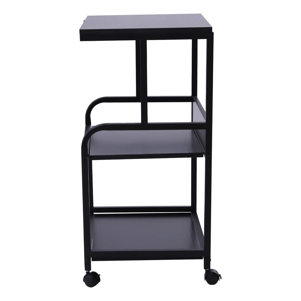 3 Tier Printer Stand Rolling Cart Storage Shelf with Wheel A17607