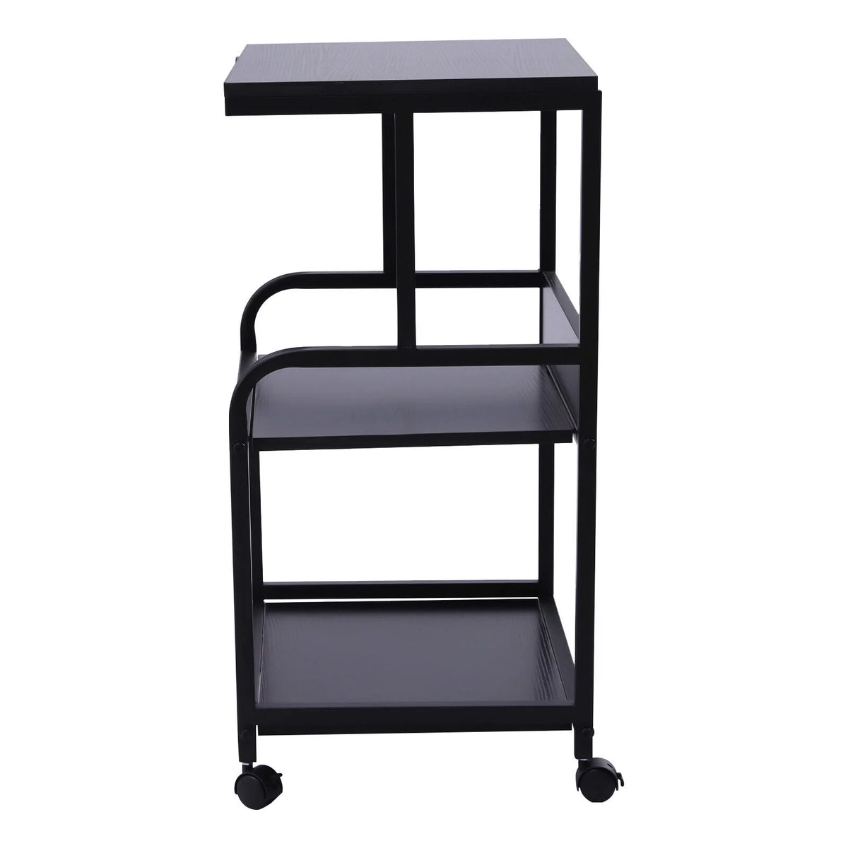 3 Tier Printer Stand Rolling Cart Storage Shelf with Wheel A17607
