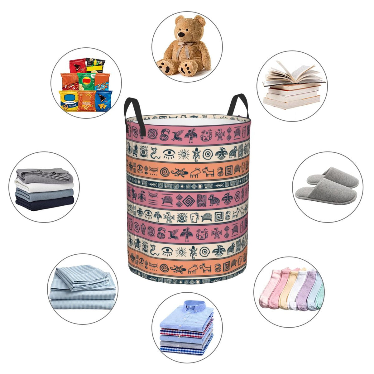 Waterproof Laundry Hamper with Handle B273