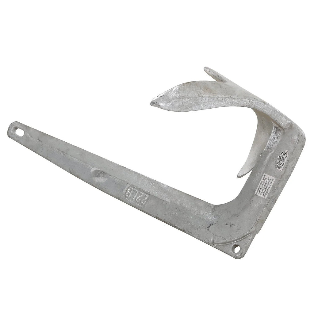 22 Lbs. Hot-Dipped Galvanized Steel Boat Anchor Q994941
