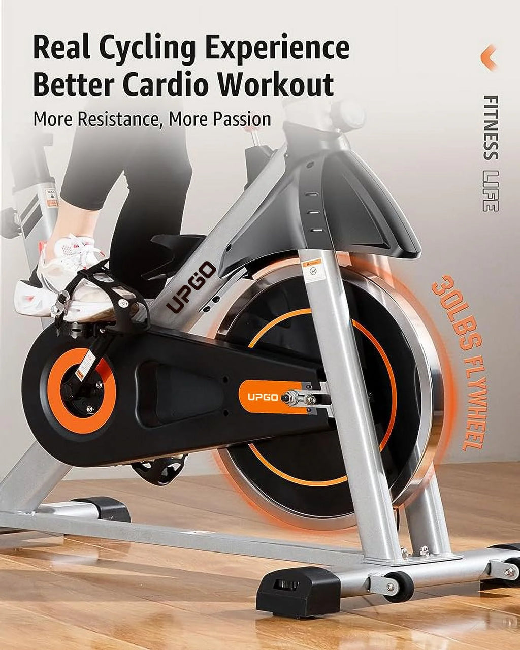 Magnetic Indoor Cycling Bike with 35lbs Flywheel U188