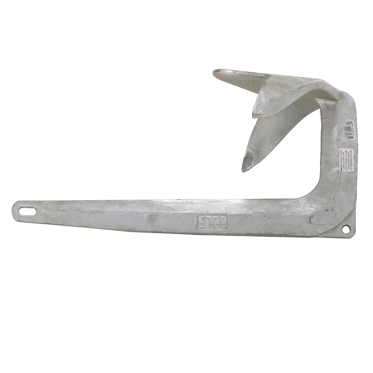 22 Lbs. Hot-Dipped Galvanized Steel Boat Anchor Q994941