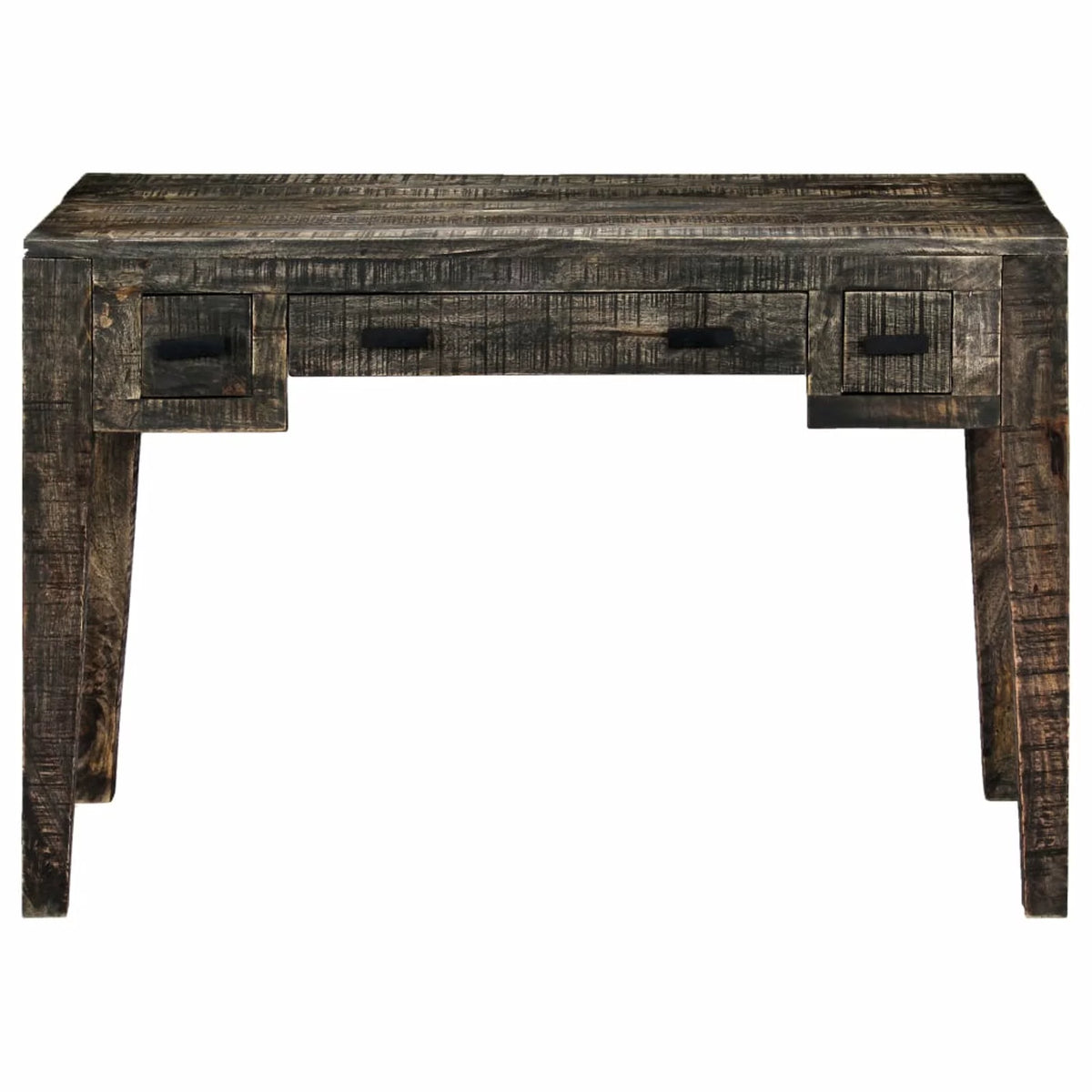 Black Computer Desk with 3 Drawers D289545