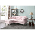 Pink Sofa Chaise T3930