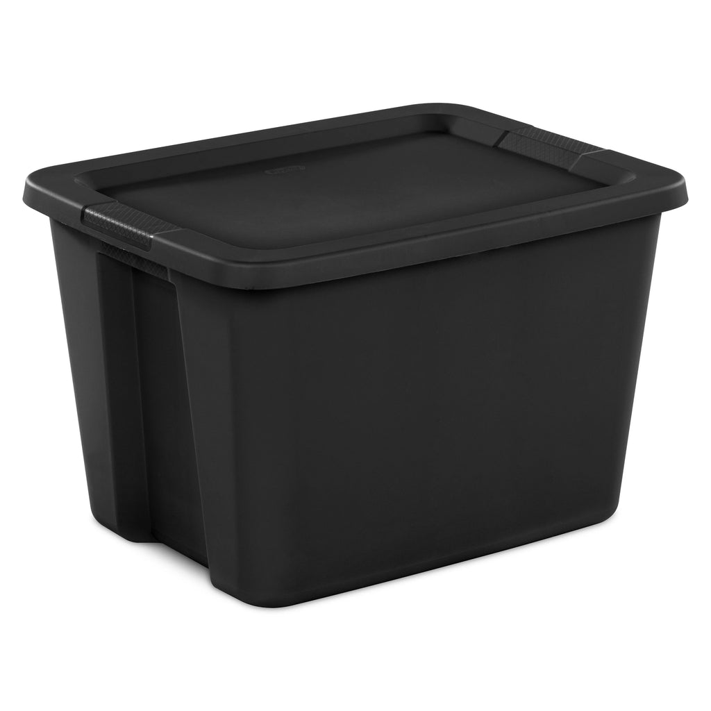 18 Gallon Plastic Tote Box, Set of 8 D9914
