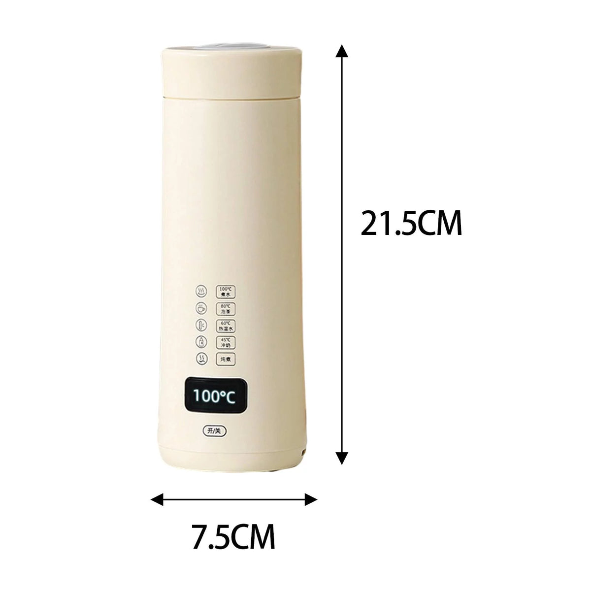 Portable White Electric Kettle L362602