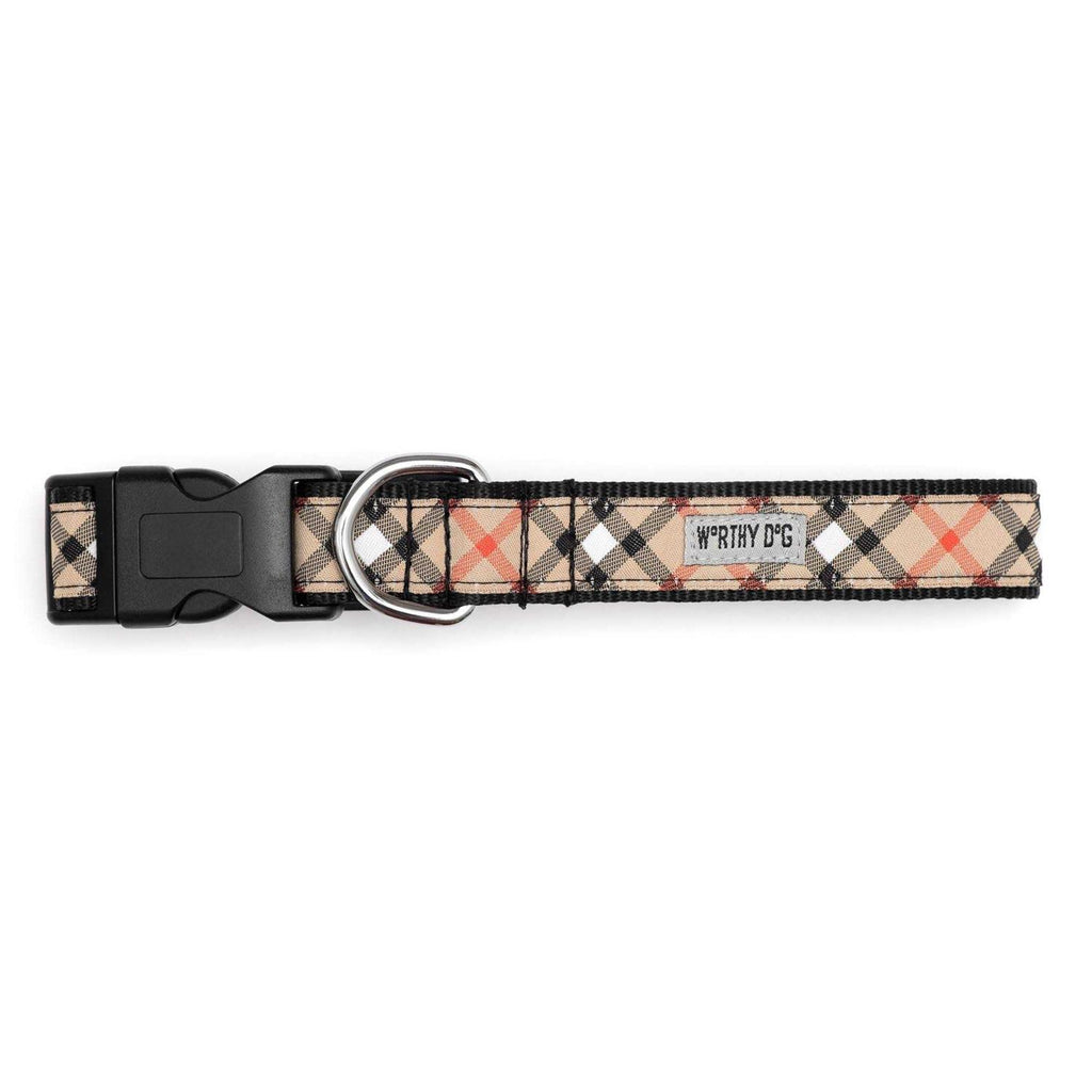 Plaid Dog Collar L1244