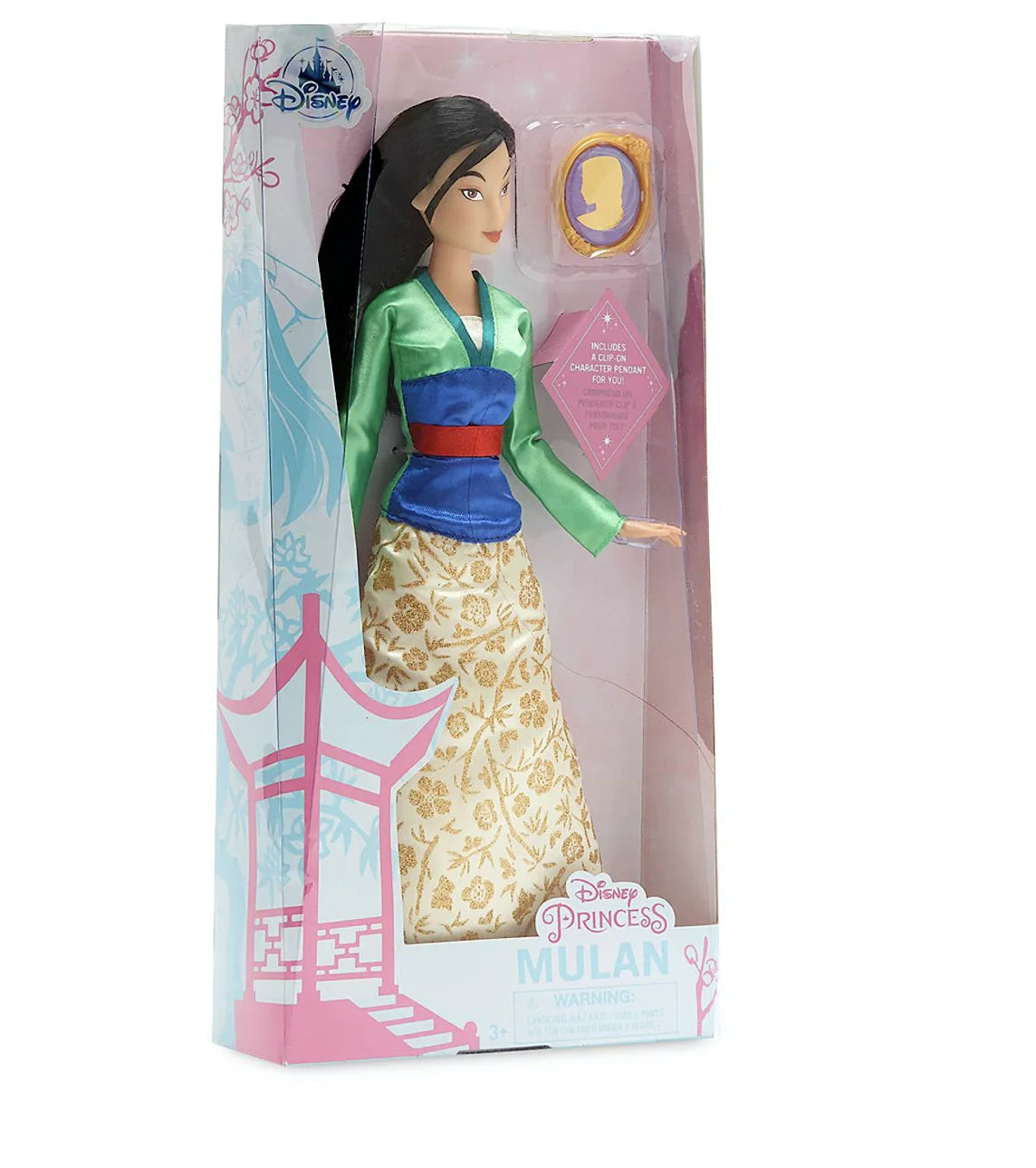 Mulan Classic Doll with Pendant C733
