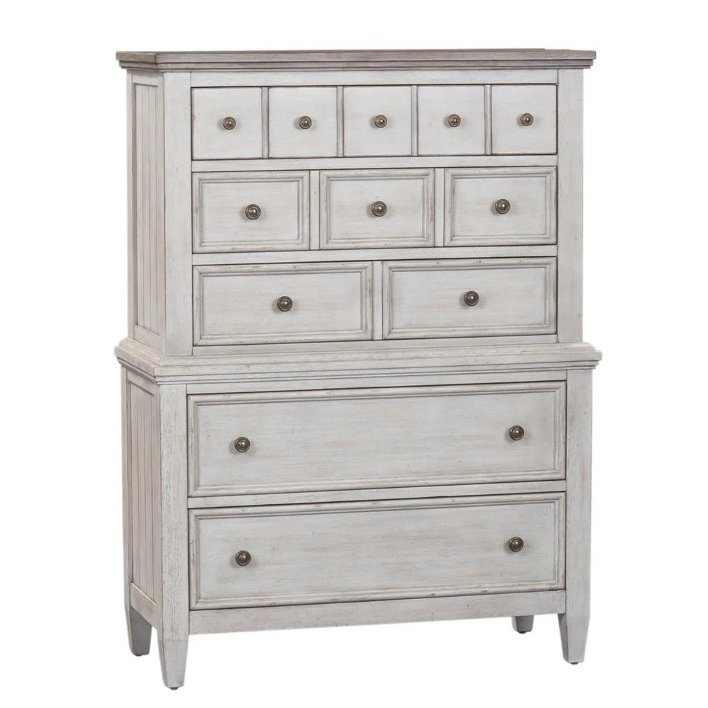 White 5 Drawer Chest S397598