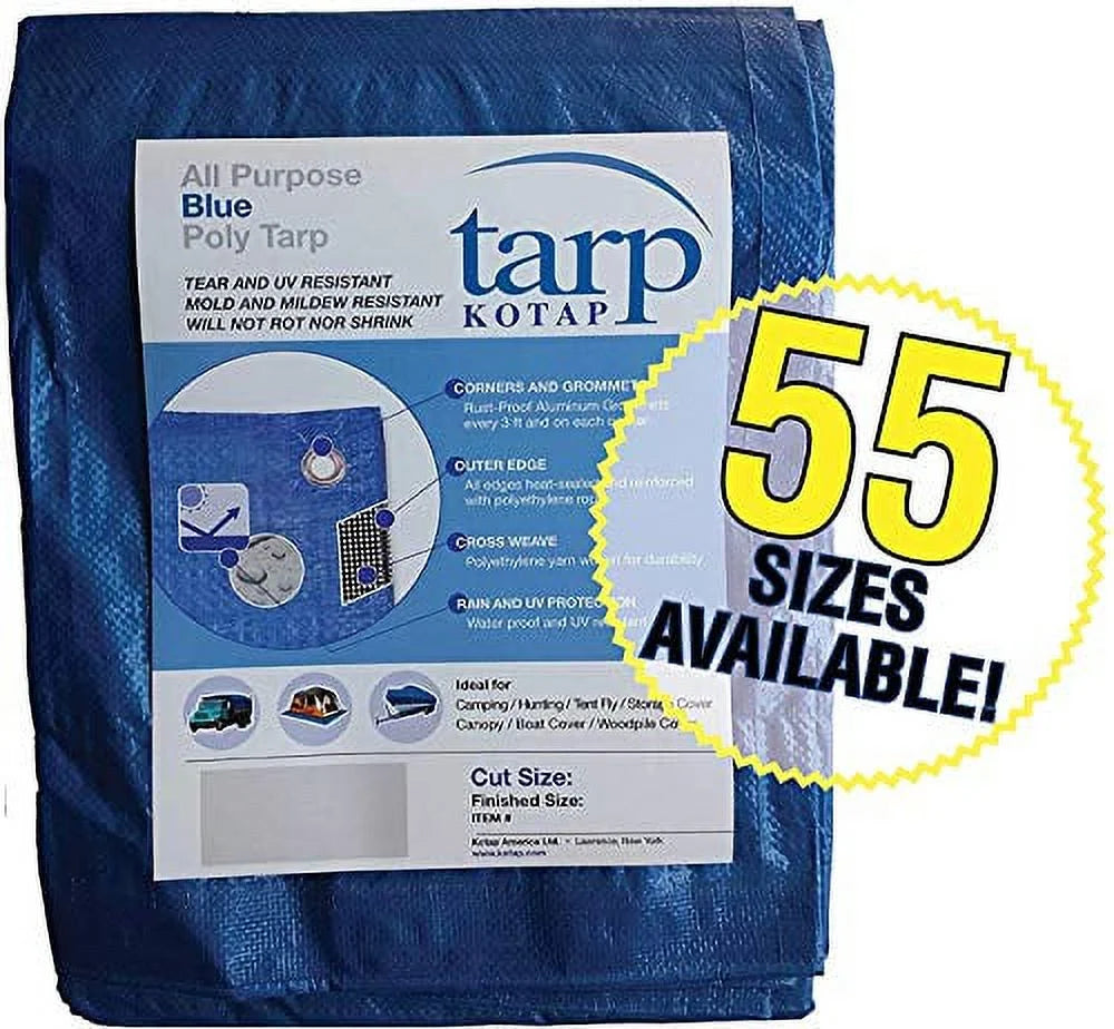 Blue Poly Tarp U959793