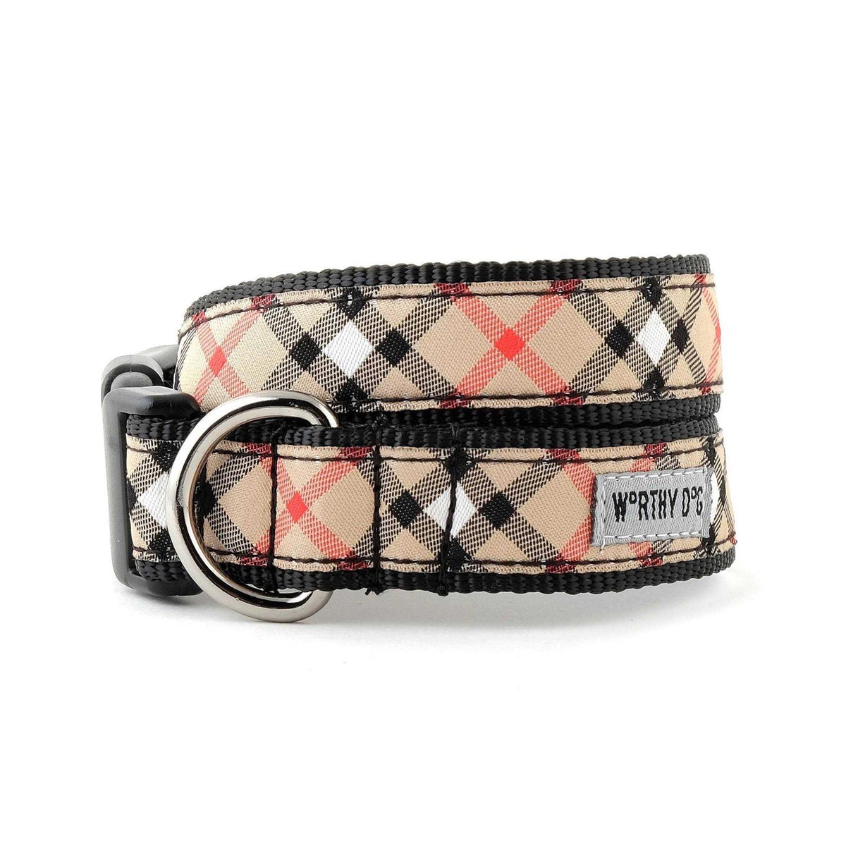 Plaid Dog Collar L1244